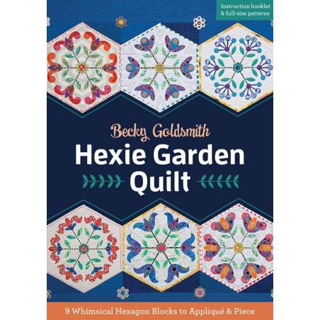 Hexie Garden Quilt, 24 pagine - Quilt Pattern C&T Publishing - 1