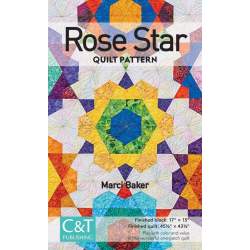 Rose Star - Quilt Pattern C&T Publishing - 1