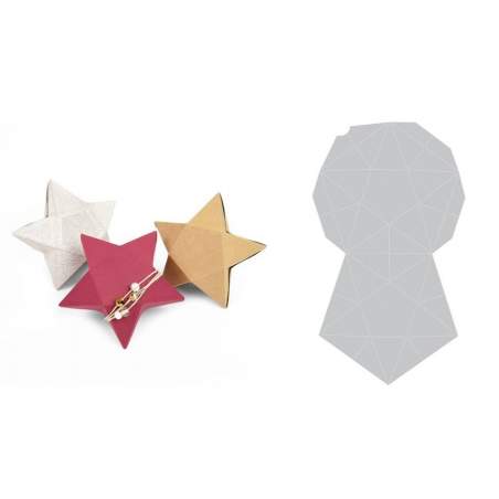 Sizzix, Thinlits Plus Die - Star Box Sizzix - Big Shot - 1