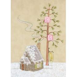 Quilt Lace Cabins BOM Set Completo - Crabapple Hill Crabapple Hill Studio - 7