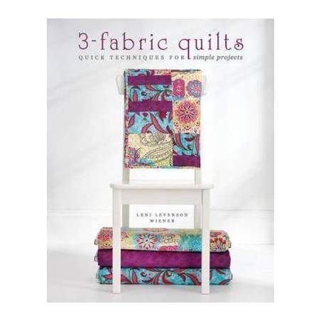 3-Fabric Quilts: Quick Techniques for Simple Projects Krause Publications - 1