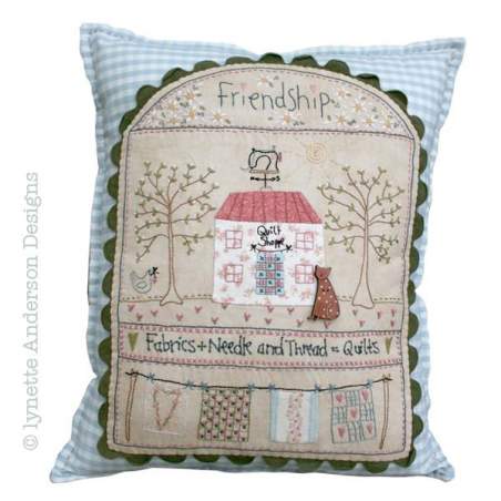 Lynette Anderson Designs, Quilt Shoppe Pillow Lynette Anderson Designs - 1