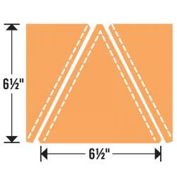 Bigz Plus Q Die - Triangles, Isosceles & Right 6 1/2" Sizzix - Big Shot - 2