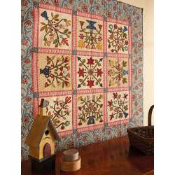 Jo's Floral Album, Un'Artistico Quilt a 9 Blocchi - Martingale Martingale - 2