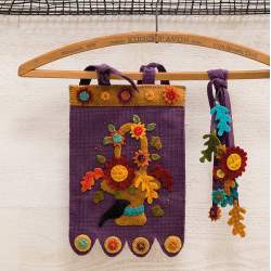 A Little Something - Cute-as-Can-Be Patterns for Wool Stitchery Martingale - 12