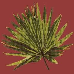 Elizabeth Bradley, Tropicals, FAN PALM LEAF - 16x16 pollici Elizabeth Bradley - 4