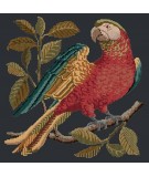 Elizabeth Bradley, Victorian Animals, ALISTER THE PARROT - 16x16 pollici Elizabeth Bradley - 17