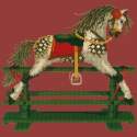 Elizabeth Bradley, Childrens Collection, ROCKING HORSE - 16x16 pollici Elizabeth Bradley - 4