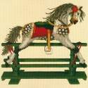 Elizabeth Bradley, Childrens Collection, ROCKING HORSE - 16x16 pollici Elizabeth Bradley - 11