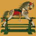 Elizabeth Bradley, Childrens Collection, ROCKING HORSE - 16x16 pollici Elizabeth Bradley - 12