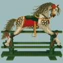 Elizabeth Bradley, Childrens Collection, ROCKING HORSE - 16x16 pollici Elizabeth Bradley - 13