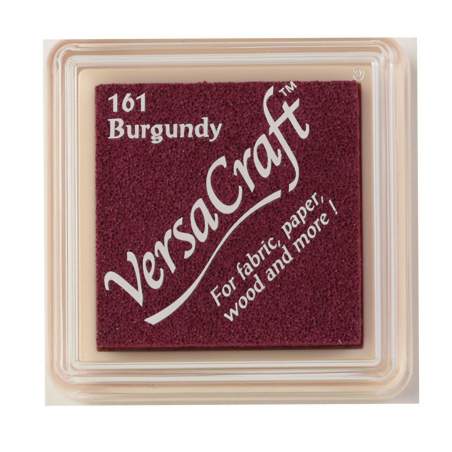VersaCraft Burgundy - Inchiostro Viola per Bambole, Tessuto, Carta, Legno e altro Tsukineko - 1