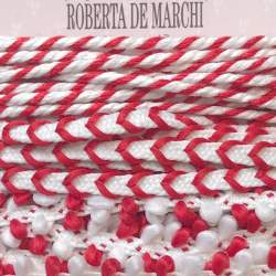 Pasamanería Mixta 8 m, 4 cintas de 2 m – Gris Roberta De Marchi - 2