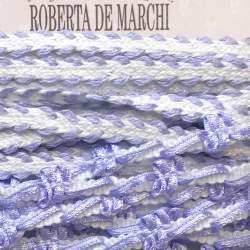 Passamanerie Miste 8m, 4 Nastrini da 2 metri - Azzurro e Beige Roberta De Marchi - 2