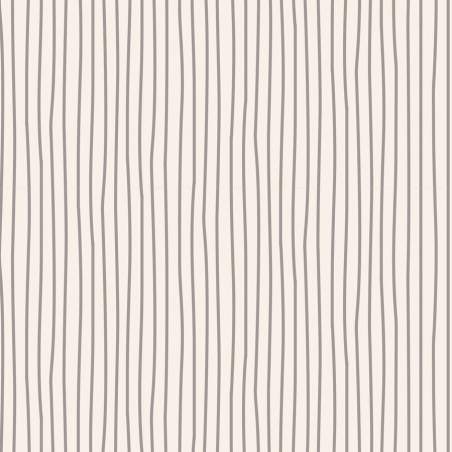 Tilda 110 Classic Basics Pen Stripe Grey - Tessuto Grigio a Righine Tilda Fabrics - 1