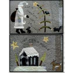 Woodland Santa - Cartamodello Runner di Natale 40 x 140 cm, Kathi Campbell Heart to Hand - 2