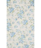 Lecien Natural Elegance, Tessuto Voile con Fiori Azzurri Lecien Corporation - 4