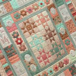 In My Garden - Cartamodello Quilt Patchwork e Stitchery 40x46 pollici, The BirdHouse by Natalie Bird The BirdHouse - 2