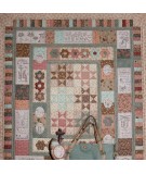 In My Garden - Cartamodello Quilt Patchwork e Stitchery 40x46 pollici, The BirdHouse by Natalie Bird The BirdHouse - 3