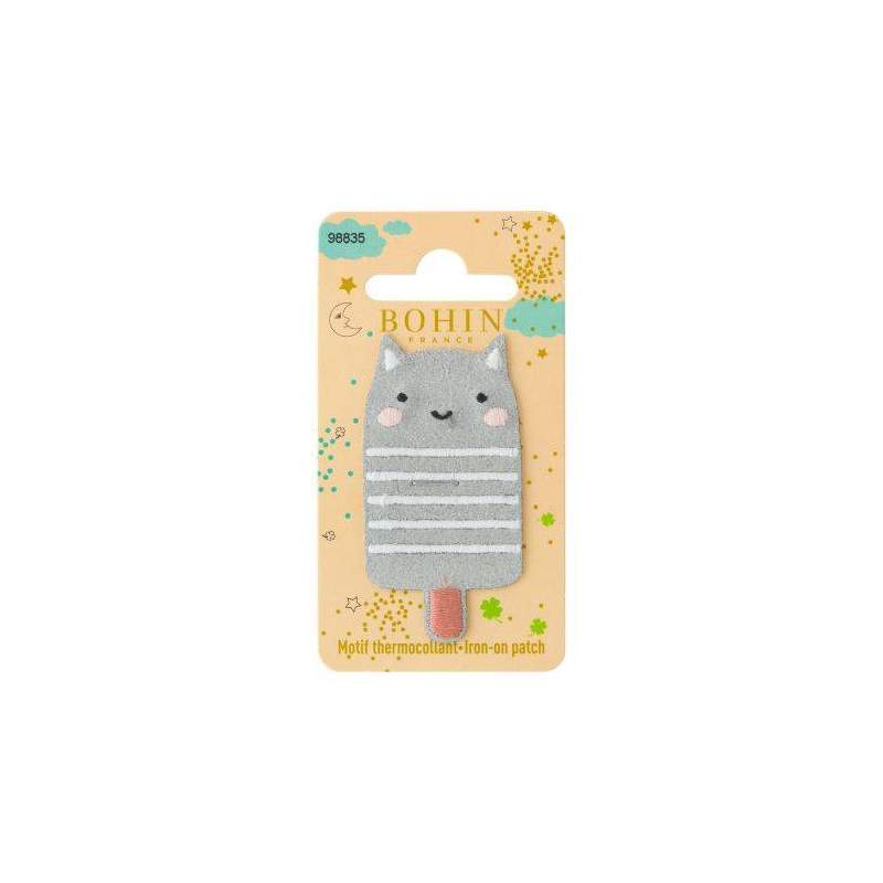 Patch tremoadesive - ice cream Gatto Bohin - 2