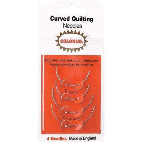 Colonial Needle - Aghi Curvi per Quilting e Cucito, 4 aghi Colonial Needle - 1