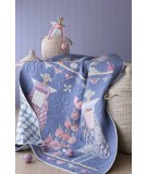 Tilda PlumGarden, PLUM PARTY QUILT PATTERN (61x83 in/ 155X211 cm) Tilda Fabrics - 2