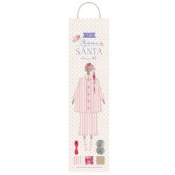 Tilda Old Rose Pyjamas Santa, Babbo Natale in Pigiama da 62 cm Tilda Fabrics - 1