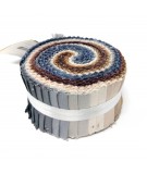 Rotolo con 30 Strisce di Tessuti Solidi, Colori Country Westminster Fabrics - 2