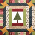 Cartamodello Runner Patchwork Albero di Natale Roberta De Marchi - 1