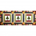 Cartamodello Runner Patchwork Albero di Natale Roberta De Marchi - 2