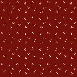 EQP Contemporary Classics - Paw Prints - Cranberry Red Ellie's Quiltplace Textiles - 1