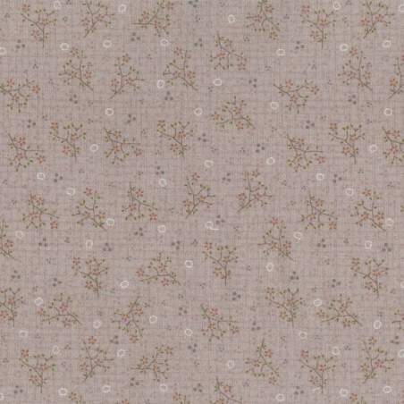 Tessuto Rosa Grigio - One Stitch at a Time by Lynette Anderson Lecien Corporation - 1