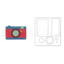 Bigz Die Camera n2 by Echo Park Paper Co. Sizzix - Big Shot - 2