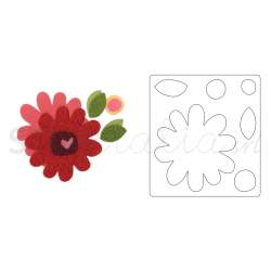 Sizzix, Bigz Die Flower n5 by Stephanie Ackerman Sizzix - Big Shot - 2