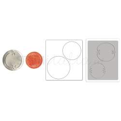 Sizzix, Bigz Die w/Bonus Textured Impressions Jar Lids by Jen Long_WWC Sizzix - Big Shot - 2