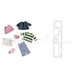 Sizzix, Bigz XL 25inch Die Doll Clothes by Kid Giddy Sizzix - Big Shot - 2