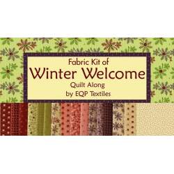 Bundle Winter Welcom Quilt Along Ellie's Quiltplace Textiles - 4