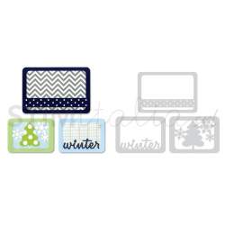 Sizzix, Thinlits Die Set 3PK Winter by Rachael Bright Sizzix - Big Shot - 2