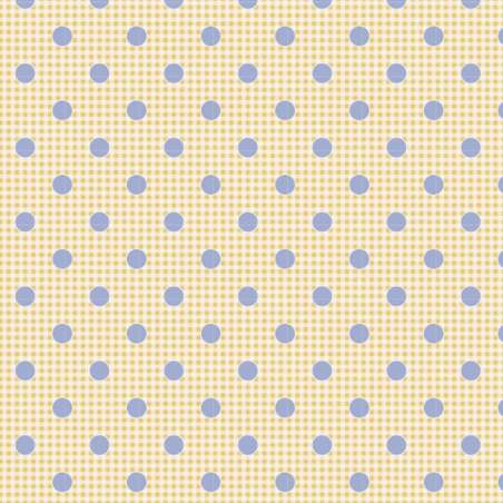 Tilda 110 Happy Campers Gingdot Eggnog Tilda Fabrics - 1