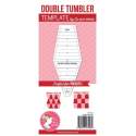 Double Tumbler - Template Patchwork Doppio Bicchiere It's Emma - 2