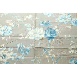 Mas d'Ouvan, Tessuto Beige con Grandi Rose Mas D’Ouvan - 2