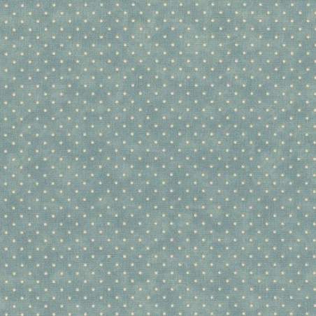 Moda Fabrics Essential Dots - Tessuto Azzurro Sfumato a Pois Moda Fabrics - 1