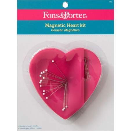 Puntaspilli magnetico a cuore  Fons & Porter - 1