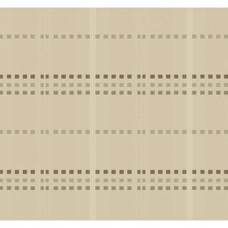 Marcus Fabrics Drywall, Tessuto Giapponese Tinto in Filo, Beige con Quadrati Marcus Fabrics - 1