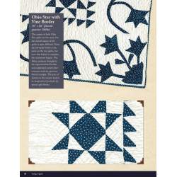 Indigo Quilts, 30 Quilts from the Poos Collection - History of Indigo, Kay & Lori Lee Triplett Search Press - 8