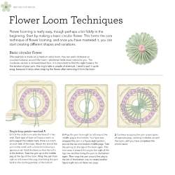 Flower Loom Blooms, How to turn spare yarn into 30 fabulous floral decorations by Haafner Linssen Search Press - 6