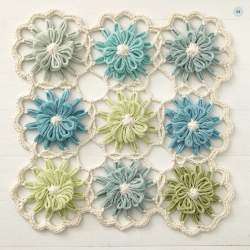 Flower Loom Blooms, How to turn spare yarn into 30 fabulous floral decorations by Haafner Linssen Search Press - 13