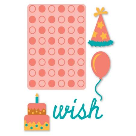 Sidekick Side-Order Set - Birthday by Tim Holtz Sizzix - Big Shot - 1