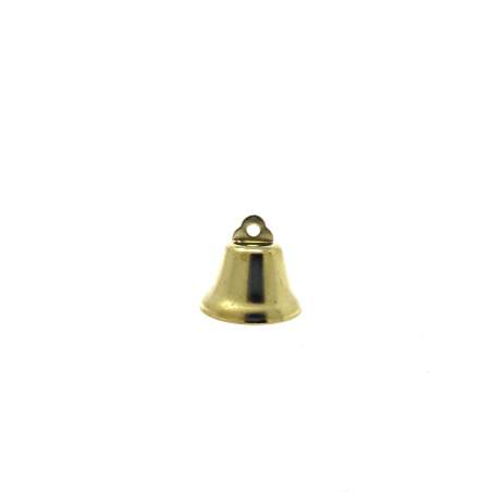 5 Campanelle Dorate da 32 mm - Jingle Bells Oro Roberta De Marchi - 1