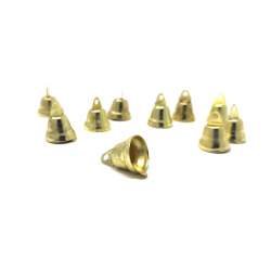 10 Campanelle Dorate da 19 mm - Jingle Bells Oro Roberta De Marchi - 2